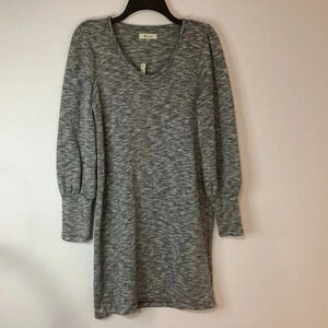 Madewell Puff Sleeve Sweater Dress Small NEW